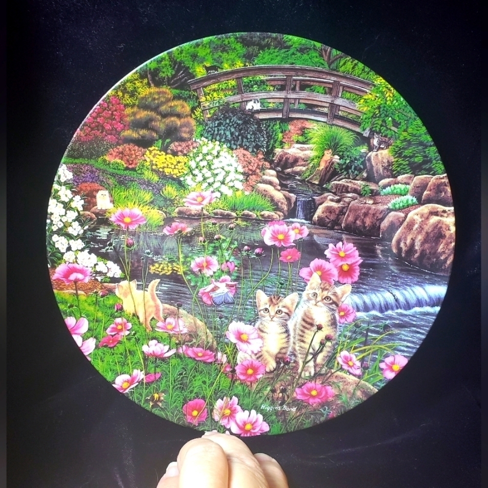 "9 Lives" Plate